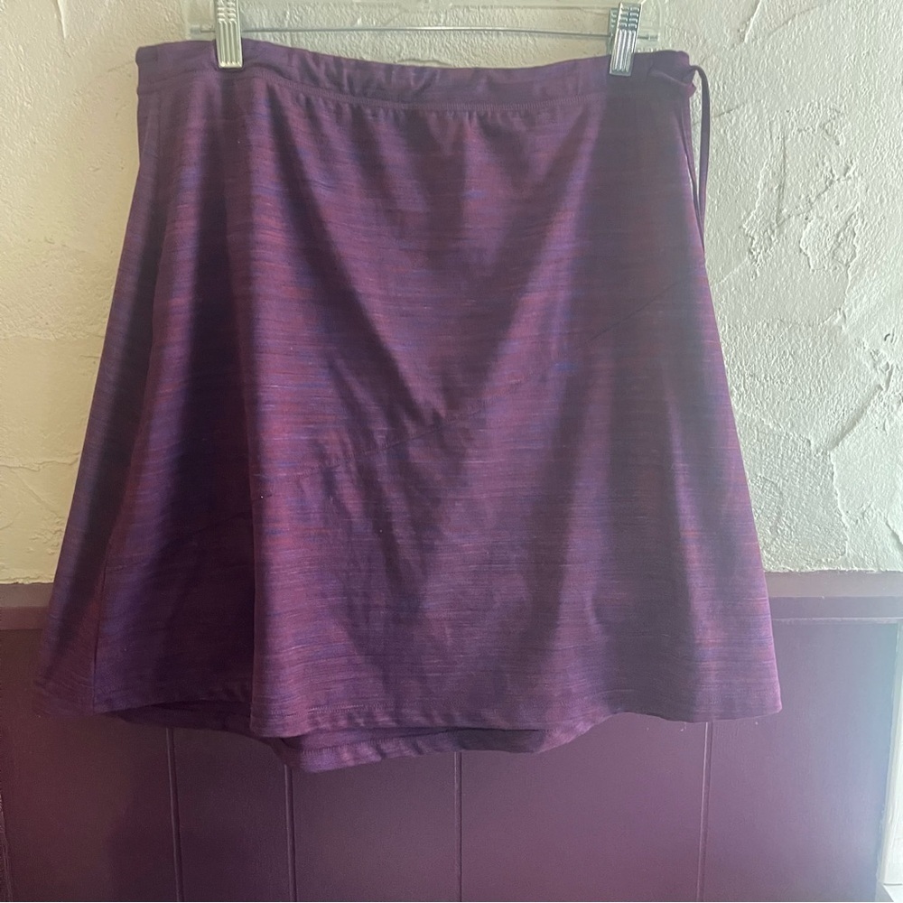 Chic Purple Mini Skirt